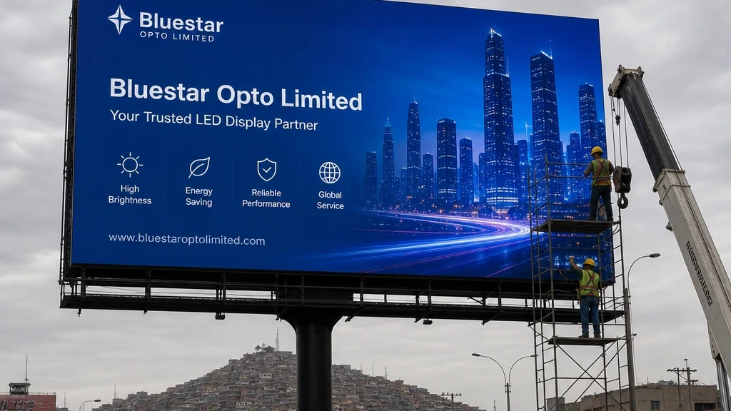 Bluestar P5 LED display application case
