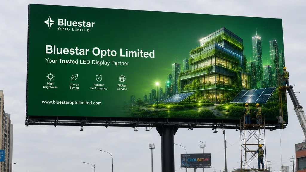 Bluestar P5 LED display application case