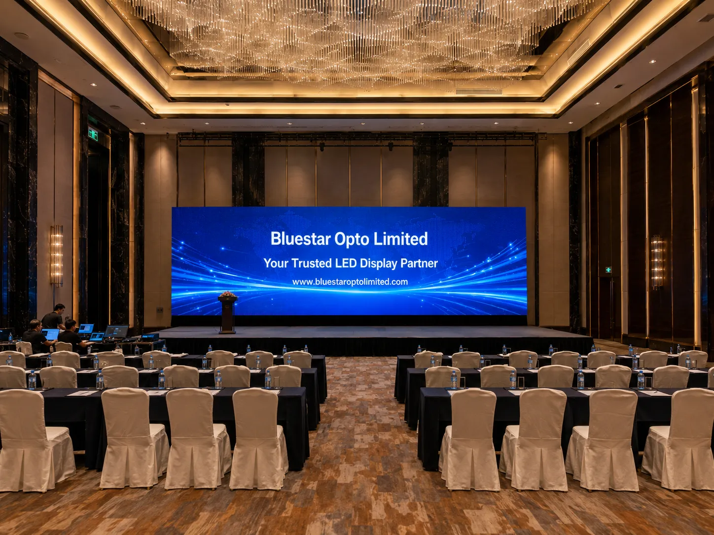 Event venue LED screen calibration case thumbnail 5