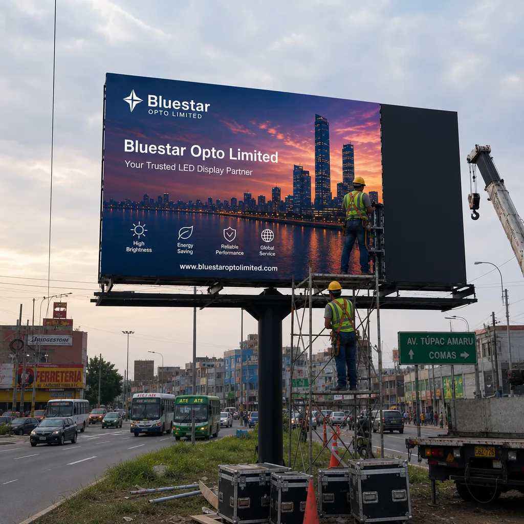Roadside high-brightness LED billboard case thumbnail 2