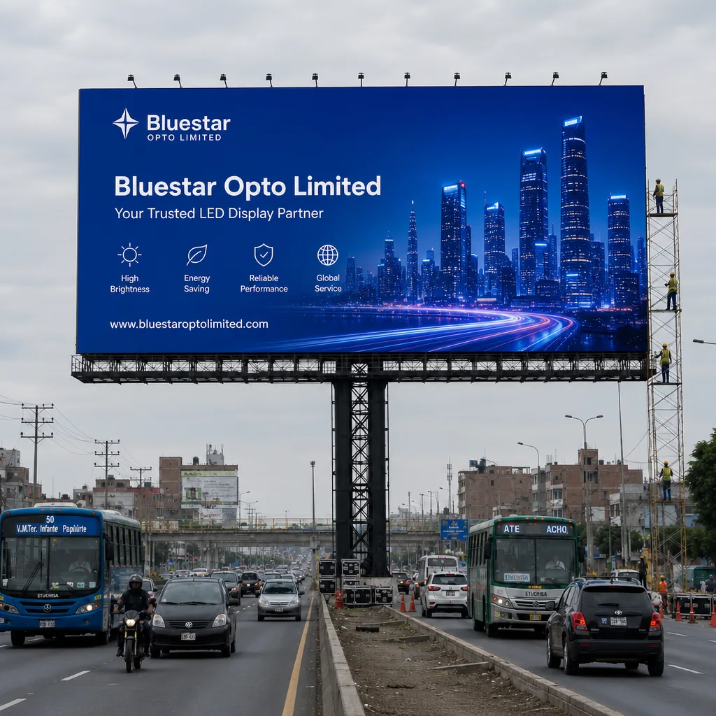 Urban outdoor LED advertising screen case
