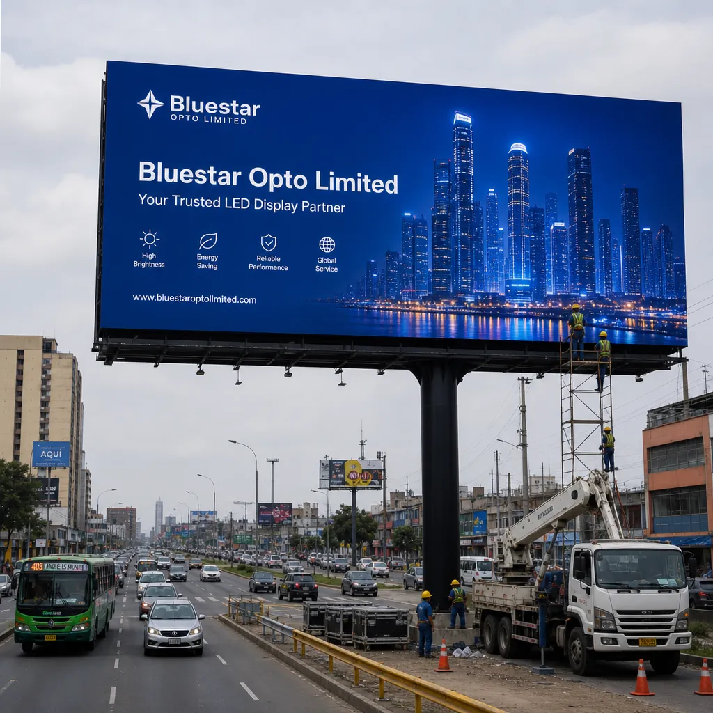 Pantalla publicitaria exterior