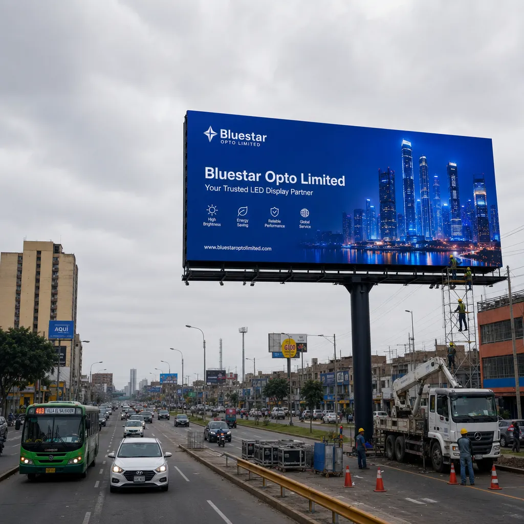 Pantalla publicitaria exterior
