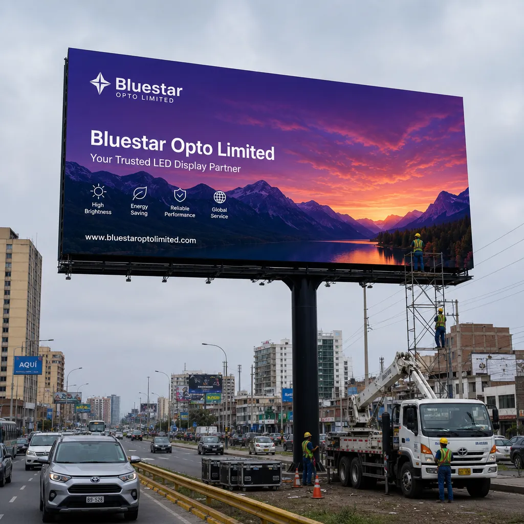 Pantalla publicitaria exterior