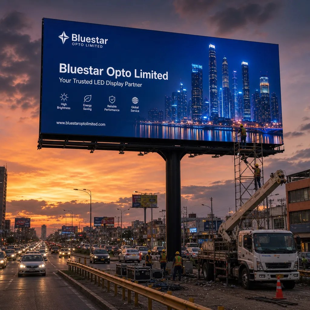 Large outdoor LED billboard project case thumbnail 2