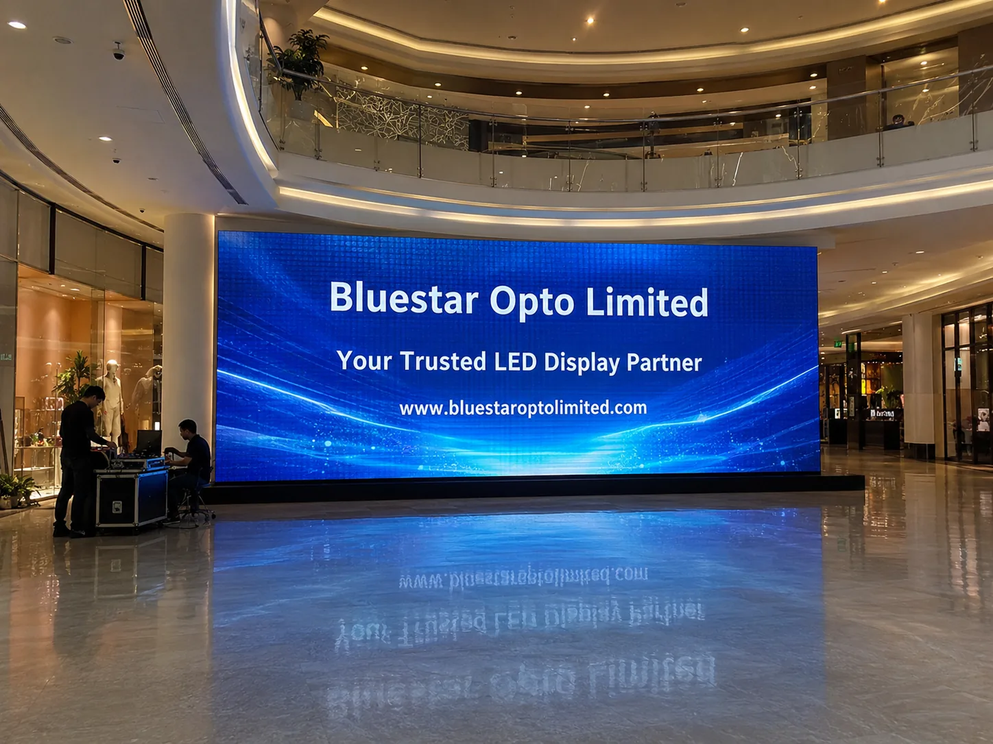 Commercial mall LED display installation case thumbnail 5