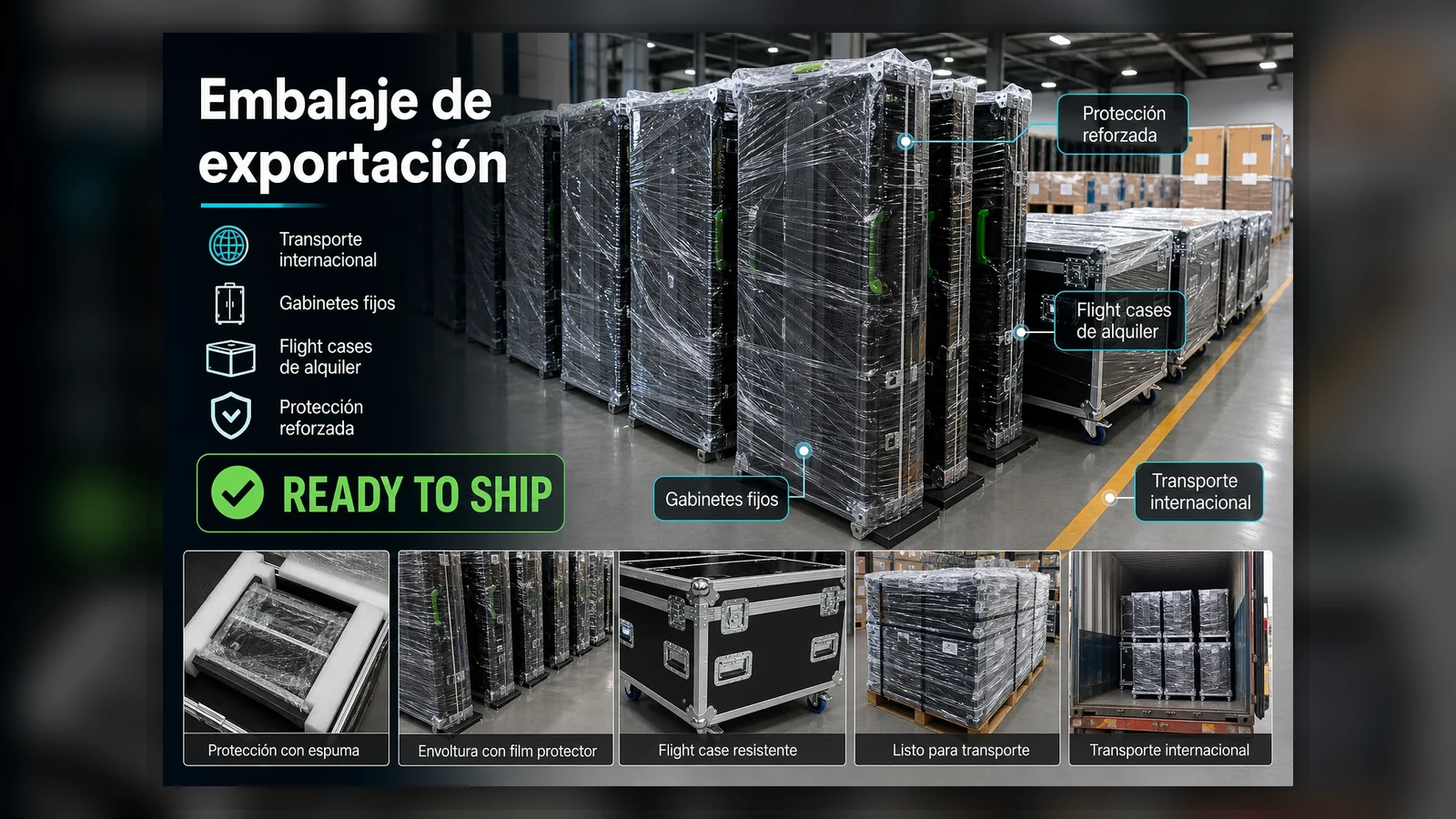 Embalaje de exportación
