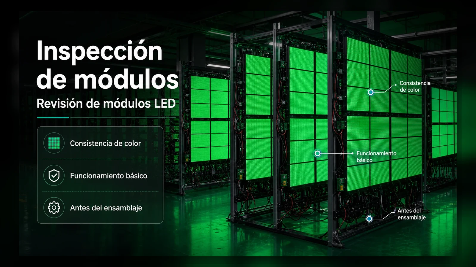 Inspección de módulos